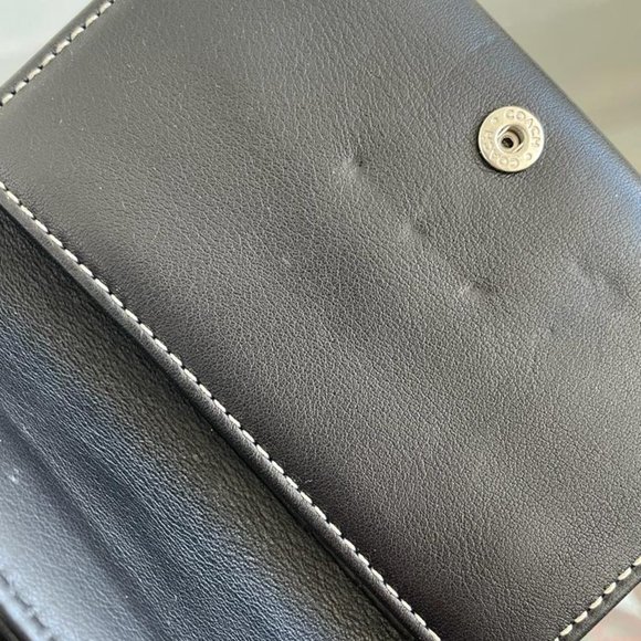 Authentic Coach Black Bag and Wallet Matching 2000's - Picture 13 of 15